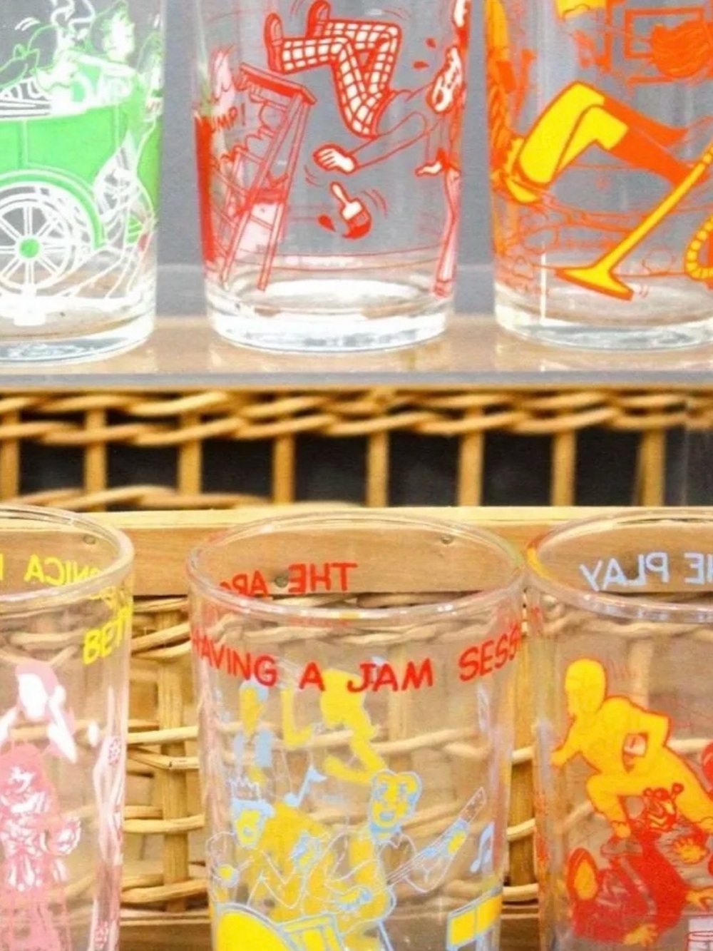 1971 Welch's Archie Comics Jelly Jars/Glasses